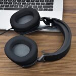 HS65 HS55 Earpads - defean Replacement Ear Pads Cover Cushions Compatible with Corsair HS65 HS55 Surround Gaming Headset,High-Density Noise Cancelling Foam (Black Breathable Fabric) - Image 6