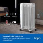 TP-Link Tapo Smart Temperature and Humidity Monitor, 2.7" E-Ink Display, Swiss-Made Sensor, Real-Time Notification, Visual Graphics, Requires Tapo Hub, White, T315 - Image 8