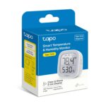 TP-Link Tapo Smart Temperature and Humidity Monitor, 2.7" E-Ink Display, Swiss-Made Sensor, Real-Time Notification, Visual Graphics, Requires Tapo Hub, White, T315 - Image 10