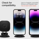Spigen OneTap 3 (MagFit) Designed for MagSafe Dashboard, Windshield, & Screen Car Mount Compatible with iPhone 16 Pro Max, 16 Pro, 16 Plus, 15, 14, 13, 12 Series, and MagSafe Compatible Cases - Image 3