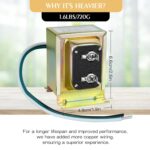 24-Volt AC 40VA Doorbell Transformer, Compatible with Ring Wired Video Doorbell and Thermostats, Easy to Install Hardwired Door Chime Power Supply for Multiple Smart Doorbells - Image 4