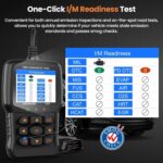 Beaspire OBD2 Scanner Diagnostic Tool, Check Engine Light Code OBD2 Reader with Reset, I/M Readiness, Battery Tester, Mode 6, Mode 8, Plug & Play, Multilingual, Support All Vehicles After 1996 - Image 5