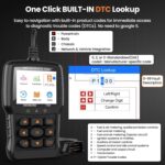 Beaspire OBD2 Scanner Diagnostic Tool, Check Engine Light Code OBD2 Reader with Reset, I/M Readiness, Battery Tester, Mode 6, Mode 8, Plug & Play, Multilingual, Support All Vehicles After 1996 - Image 7