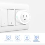 STERREN Smart Plug, Mini WiFi Plugs Compatible with Alexa & Google Assistant, Outlet Timer Socket with APP Group Controller Outlet for Home, 2.4G WiFi Only - Image 3