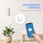 STERREN Smart Plug, Mini WiFi Plugs Compatible with Alexa & Google Assistant, Outlet Timer Socket with APP Group Controller Outlet for Home, 2.4G WiFi Only - Image 5