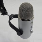 Blue Yeti Microphone Mount 3/8" Adapter,Durable Mounting Threads, Boom Arm Attachment, Microphone Holder, Slim Profile (Black) - Image 4