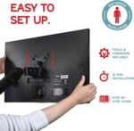 Dual Monitor Stand, Dual Monitor Arm, Dual Monitor Mount vesa Mount, up to 32 inch Monitor Desk Mount, soporte Monitor arms & Monitor Stands for 2 Monitors, Dual Monitor Riser Stand - Image 4