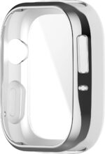 FitTurn Screen Protector Case for Huawei Watch D2 TPU Slim Case Cover [Plating Metal Color Frame] [3D Full Coverage] Shell Protective for Huawei Watch D2 Smartwatch (6Pack) - Image 5