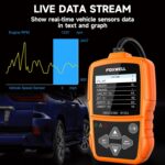 FOXWELL NT201 OBD2 Scanner Code Reader for Cars and Trucks Check Engine Light, Read and Clear Fault Codes, Live Data Diagnostic Tool for All Cars After 1996 - Image 6