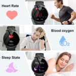 Smart Watch for Men Women with Call Text Reminder, Smartwatch 1.39" Touch Screen, Fitness Watch with Heart Rate/Sleep/Steps/Calories Monitor, 112+ Sport Mode, IP68 Waterproof Activity Trackers - Image 4