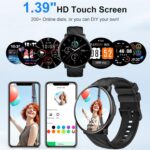Smart Watch for Men Women with Call Text Reminder, Smartwatch 1.39" Touch Screen, Fitness Watch with Heart Rate/Sleep/Steps/Calories Monitor, 112+ Sport Mode, IP68 Waterproof Activity Trackers - Image 6