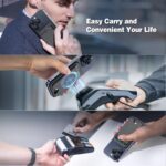 Mag-Safe Wallet Magnetic Wallet for iPhone Lightweight Magnetic Phone Wallet Stand Adjustable Leather Magnetic Card Holder for iPhone 16/15/14/13/12 Series, Not for iPhone 13/12 Mini (Black) - Image 6