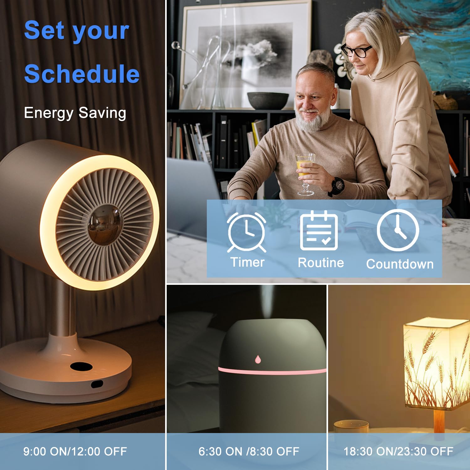 YNF Smart Plug, Simple Setup with One Voice Command, Works with Alexa Only, Voice Control, Remote Control, Timer Function, ETL Listed, Bluetooth Mesh, Alexa Echo Required (4 Pack) - Image 6