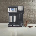 Hamilton Beach FlexBrew Trio 2-Way Coffee Maker, Compatible with K-Cup Pods or Grounds, Combo, Single Serve & Full 12c Thermal Pot, Black and Stainless – Fast Brewing - Image 6