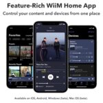 WiiM Amp: Multiroom Streaming Amplifier | Compatible with AirPlay, Google Cast, Alexa | HDMI, Voice Control | Stream from Spotify, Amazon Music, Tidal & More | Space Gray - Image 4