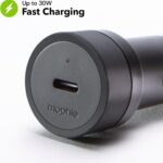 Mophie 30W USB-C Car Charger - Eco-Friendly Fast Charging for Devices, LED Indicator, Universal AUX Compatibility - Image 3