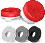 KontrolFreek Aim Boost Kit for PlayStation 5 (PS5) and PlayStation 4 (PS4) Controller | Includes Performance Thumbsticks and Precision Rings | Inferno Edition - Image 4