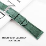 Bands Compatible with Samsung Galaxy Watch 46mm / Galaxy 3 45mm / Huawei Watch GT5 / GT5 Pro / 4/4 Pro / 3/3 Pro / GT4 / GT3 46mm, 22mm Printed Pattern Leather Replacement Strap - Image 5