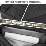 QT&QY Tactical Toiletry Bag For Men Hygiene Bag EDC Military Tool Molle Pouches Small Dopp Kit Mens Shaving Kit Travel shower Bags - Image 4