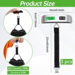 Jeffbaubl 3 Pack Digital Luggage Scale,Luggage Weight Scale,110LB Baggage Scale with Backlit LCD Display,Portable Hanging Baggage Scale,Suitcase Weight Scale with Hook for Travel Home - Image 3