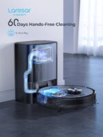 Robot Vacuum, 3 in 1 Robot Vacuum and Mop with 60 Day Self-Emptying Station, LiDAR Navigation Robot Vacuum Cleaner, WiFi/APP/Alexa, Ideal for Pet Hair, Carpet and Hard Floor - Image 3