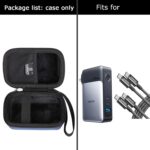 Hard Storage Case Compatible for Anker 733 Power Bank (GaNPrime PowerCore 65W), 2-in-1 Hybrid Charger, Batteries Bank Travel Carrying Storage Holder, Case Only - Image 7