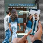 Lockly Vision Smart Lock, HD Video Doorbell Smart Locks for Front Door, Fingerprint Door Lock, Touchscreen Keypad, App Control, No Monthly Fee, Auto Lock - Brushed Gold - Image 3