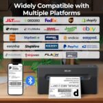 Nelko Bluetooth Thermal Shipping Label Printer, Wireless 4x6 Shipping Label Printer for Shipping Packages, Support Android, iPhone and Windows, Widely Used for Amazon, Ebay, Shopify, Etsy, USPS - Image 5