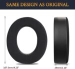 SOULWIT Earpads Cushions Replacement for Corsair HS75 XB/ HS70/Pro HS60/Pro HS50/Pro Gaming Headset/Headphones, Ear Pads with High-Density Noise Isolation Foam (HS60 CG Black) - Image 5
