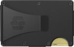 Hayvenhurst Wallet For Men - Reinvented Design Men's Wallet - Slim, Minimalistic & Seamless Card Case, Blocks RFID Scanners, Holds 12 Cards (Obsidian) - Image 3