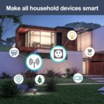 5 Pack Smart Plugs, WiFi Outlets Work with Alexa&Google Assistant, Timer Plugs, 15A/1800W Max, Smart Sockets with Remote Control, No Hub Required, Simple Setup, 2.4G WiFi Only, ETL & FCC Certified - Image 7