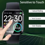 Compatible for Amazfit Bip 6 Screen Protector, [3 Pack] 3D Full Coverage PET Screen Protector Film Compatible for Amazfit Bip 6 Smart Watch 46mm (3 Pack) - Image 6