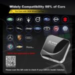 3-in-1 Wireless CarPlay Adapter & Android Auto Wireless Adapter, Plug & Play, Easy Setup, Supports Netflix, YouTube, TF Card, and More for Cars with OEM Wired CarPlay/Android Auto - Image 6