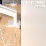 35 * 20 Electric Standing Desk, Adjustable Height Sit Stand Up Desk, Motorized Home Office Computer Gaming Workstation Desk - Image 7