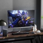 24.5 Inch IPS PC 200Hz Gaming Monitor, FHD 1080p Screen, 1ms Without Bezel, freesync, 99% sRGB, 178 ° Angle View, HDMI、DisplayPort, Compatible with Wall mounting 75 * 75MM - Black - Image 7