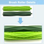 2 Set Replacement Brushes Compatible for iRobot Roomba E & I & J Series e5 e6 e7 i1 i1+ i2 i3 i3+ i4 i4+ i6 i6+i7 i7+ i8 i8+ j6+ j7 j7+,Combo i5 i5+j5 j5+ Vacuum Cleaner - Image 7