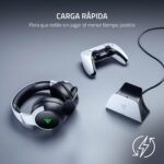 Razer Quick Charging Stand for PlayStation 5: - Curved Cradle Design - Matches PS5 DualSense Wireless Controller - One-Handed Navigation - USB Powered - Black (Controller Sold Separately) - Image 3