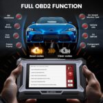 ANCEL DS100 OBD2 Scanner - ABS, SRS, Transmission & Check Engine Code Reader with 7 Reset, Oil/Brake/BMS/SAS/ETS Reset, ABS Auto Bleeding, Gear Learning, Lifetime Free Update, Online Customer Service - Image 5