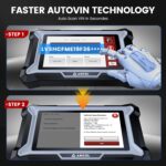 ANCEL DS100 OBD2 Scanner - ABS, SRS, Transmission & Check Engine Code Reader with 7 Reset, Oil/Brake/BMS/SAS/ETS Reset, ABS Auto Bleeding, Gear Learning, Lifetime Free Update, Online Customer Service - Image 7