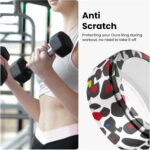Printed Silicone Protective Cover Compatible with Oura Ring Protector,8pcs Elastic Case for Oura Ring Gen4/3 Smart Ring Starry (Printed case, S for 6/7/8/9) - Image 6