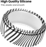 Printed Silicone Protective Cover Compatible with Oura Ring Protector,8pcs Elastic Case for Oura Ring Gen4/3 Smart Ring Starry (Printed case, S for 6/7/8/9) - Image 7