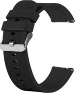 18mm 20mm 22mm Width Silicone Quick Release Wristband Replacement Sports Straps Bracelet Watch Band Women Men Strap with Quick Release Pins for Smartwatch - Image 5