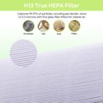 Air Purifier Filter Replacement (2-Pack) for Dyson PH01/HP07/HP10/TP07/TP09/TP10/HP06/HP09/TP06 - All-in-One Filter and Cleaning Brush - 12-Month Replacement - Image 6