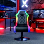 X Rocker PC Computer Video Gaming Office Pedestal Chair, Built in Audio Speakers, Ergonomic Design, Gamer Chair for Adults, Teens, Men, Boys, Girls - Image 3
