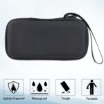 khanka Hard Travel Case Replacement for Anker MagGo 6.6k/10K Magnetic Power Bank/Anker MagGo USB-C Adapter,10k Power Bank,Case Only(Black). - Image 5