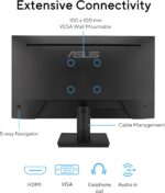 ASUS 24” (23.8-inch viewable) 1080P VA249HG Eye Care Monitor – IPS, Full HD, 99% sRGB, Frameless, 120Hz, Adaptive-Sync, 1ms, HDMI, VGA, Low Blue Light, Flicker Free, Wall Mountable, 3 yr Warranty - Image 7