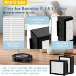 Filter Replacement for iRobot Roomba e, i and j Series i7 i7+/plus i3 i3+ E5 E6 E7 i4 i6 i6+ i8 i8+ Robot Vacuum Cleaners parts, 9 Pack High Efficiency 4639161 Filters - Image 5
