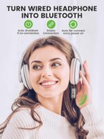 Air88 Bluetooth Aux Adapter for Car, Aux Bluetooth 5.3 Receiver with Swivel 3.5mm Audio Jack for Home Stereo Speaker, Volume and Track Control, Handsfree Call, CD Sound, Metal Case - Image 4