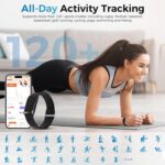 Smart Health Wristband, Wearable Health Fitness Tracker, 120+ Sports Modes, All-Day Automatic Monitoring, with Pedometer/Improve Sleep/Stress/Health, IP68 Waterproof, 2 Pack Bands, Free APP - Image 6