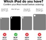 OtterBox Defender Series Case for iPad (A16) & iPad 10th Gen - Black, Rugged, Durable, Multi-Layer Protection - Image 3